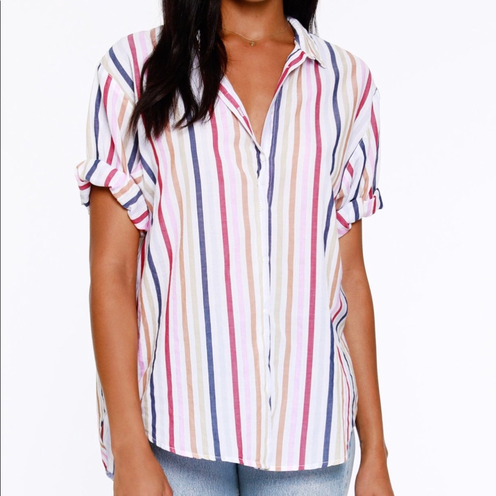 Xirena Striped Shirt